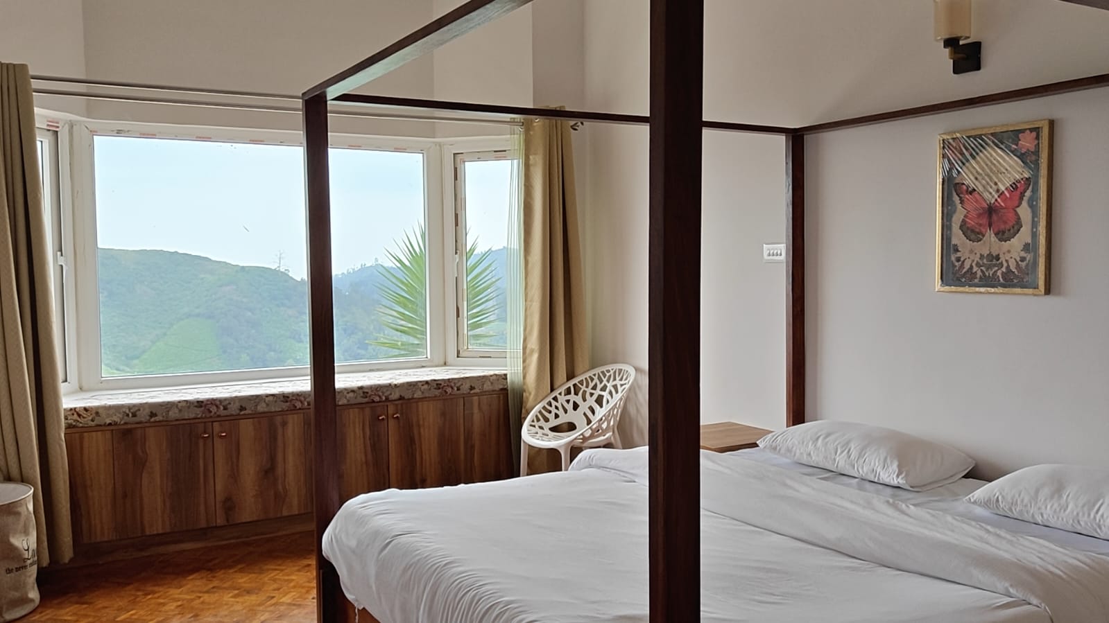 The Barbet, looking towards the window and the view